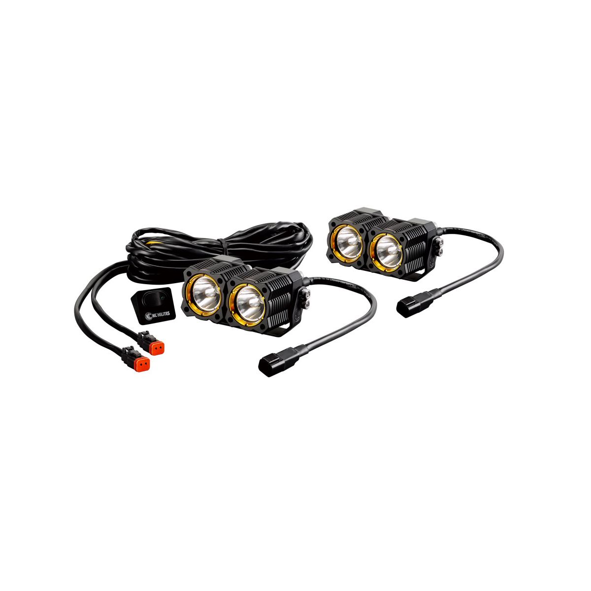 KC FLEX Dual LED Light System Spot Beam