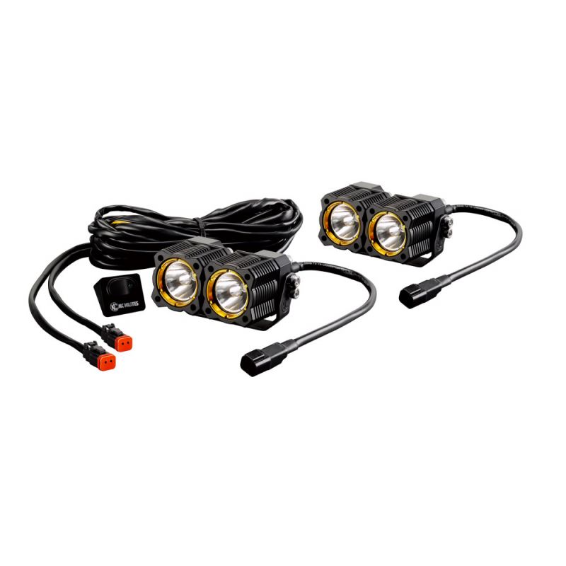 KC HiLites FLEX Dual LED Light Spread Beam System