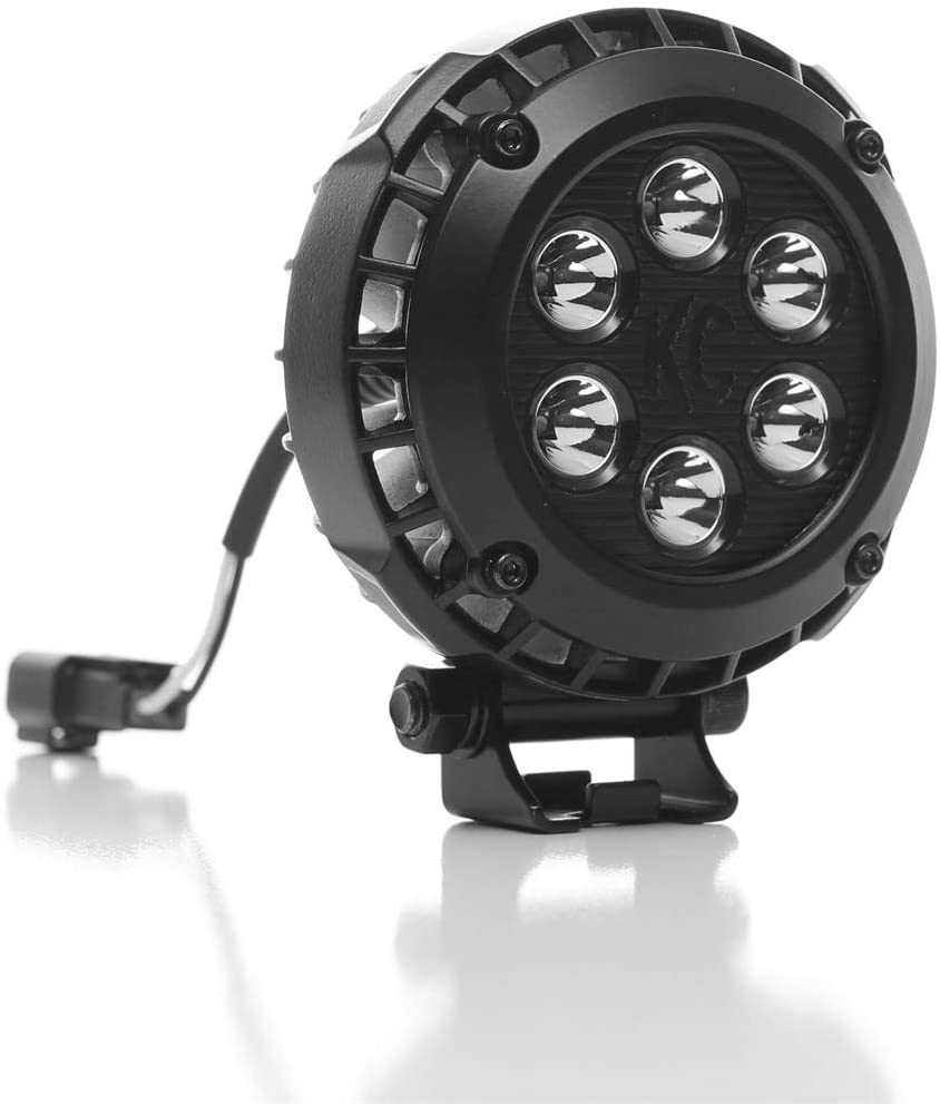 4" LZR LED - ROUND - PILLAR / DITCH MOUNT - 2-LIGHT SYTEM - 24W SPOT BEAM