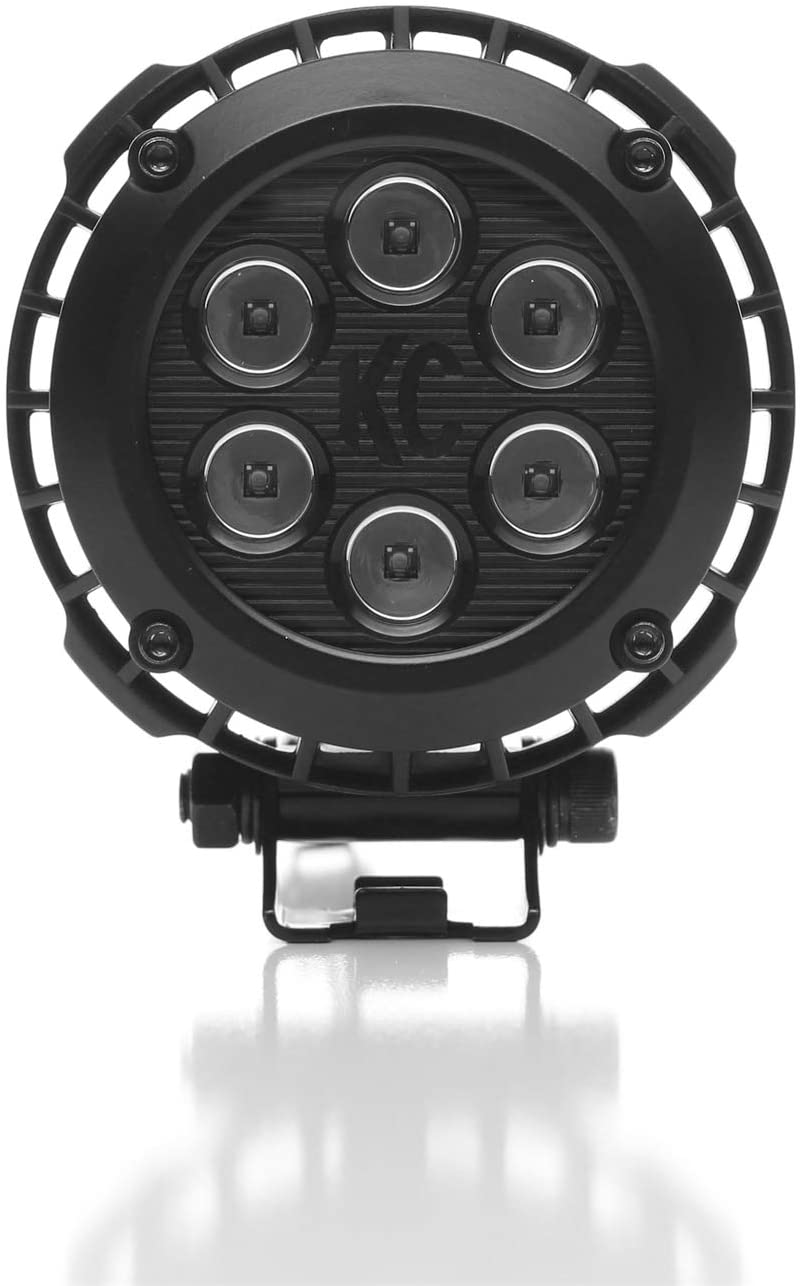 4" LZR LED - ROUND - PILLAR / DITCH MOUNT - 2-LIGHT SYTEM - 24W SPOT BEAM